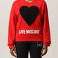 Red Cotton Women Sweater