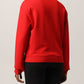 Red Cotton Women Sweater