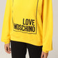 Chic Yellow Sweatshirt with Logo Emblem