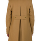 Beige Wool Women Coat