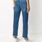 Chic Rhinestone Embellished Stretch Jeans