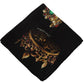 Elegant Silk Crown Print Pocket Square