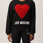 Black Cotton Women Sweater
