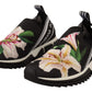 Chic Floral Print Slip-On Sneakers
