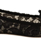 Elegant Taormina Lace Flats with Crystals