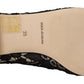 Elegant Taormina Lace Flats with Crystals