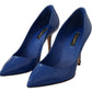 Elegant Patent Leather Heels Pumps