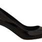 Elegant Black Patent Leather Heels