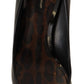 Elegant Black Patent Leather Heels