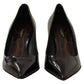 Elegant Black Patent Leather Heels