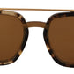 Elegant Brown and Gold Men's Sunglasses