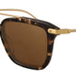 Elegant Brown and Gold Men's Sunglasses