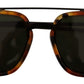 Elegant Spotted Havana Sunglasses