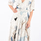 White Polyester Women Dress