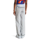 Light Blue Nylon Women Trouser