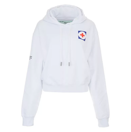 White Cotton Women Sweater