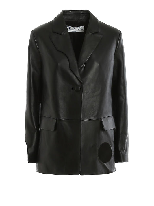 Black Leather Women Jacket