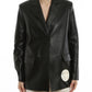 Black Leather Women Jacket