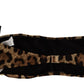 Leopard Elegance Bandeau Bikini Top