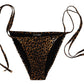 Leopard Print Bikini Bottom Delight