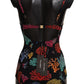 Elegant Sea Coral Print One-Piece Swimsuit