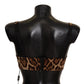 Elegant Leopard Silk Bra