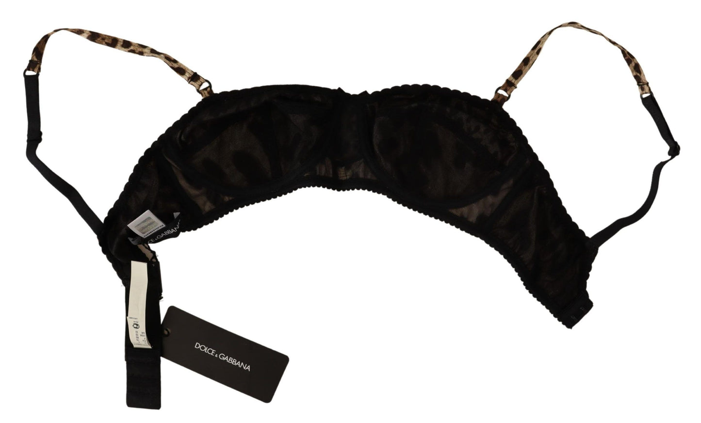 Silk Leopard Print Bra - Luxe Comfort Meets Style