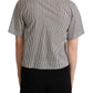 Elegant Striped Cotton Polo for Women