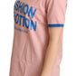 Chic Pink Fashion Devotion Crewneck Tee