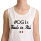 Elegant Sleeveless Cotton Tank Top