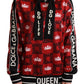 Elegant Multicolor Pullover Hoodie