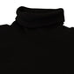 Elegant Textured Knit Cashmere Turtleneck Sweater
