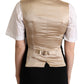 Elegant Sleeveless Velvet Waistcoat