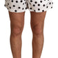 Polka Dotted Men's Swim Shorts