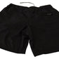 Elegant Crown Motive Swim Trunks