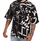 Chic Jazz Print Crewneck T-Shirt
