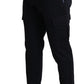 Stylish Cargo Pants in Rich Blue