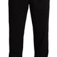 Elegant Black Casual Sweatpants