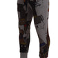 Elegant Canine Motif Sweatpants