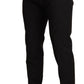 Elegant Black Skinny Dress Trousers