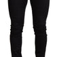 Elegant Slim Fit Dark Blue Denim Jeans
