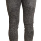 Elegant Gray Wash Skinny Jeans