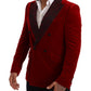 Elegant Double Breasted Floral Blazer
