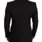 Elegant Black Slim Fit Formal Blazer