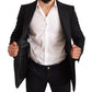 Elegant Black Slim Fit Formal Blazer