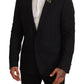 Elegant Slim Fit Embroidered Blazer