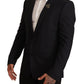 Elegant Slim Fit Embroidered Blazer