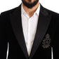 Elegant Slim Fit Sicilia Blazer with Embroidery
