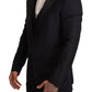 Sapphire Martini Slim Fit Blazer & Vest Ensemble