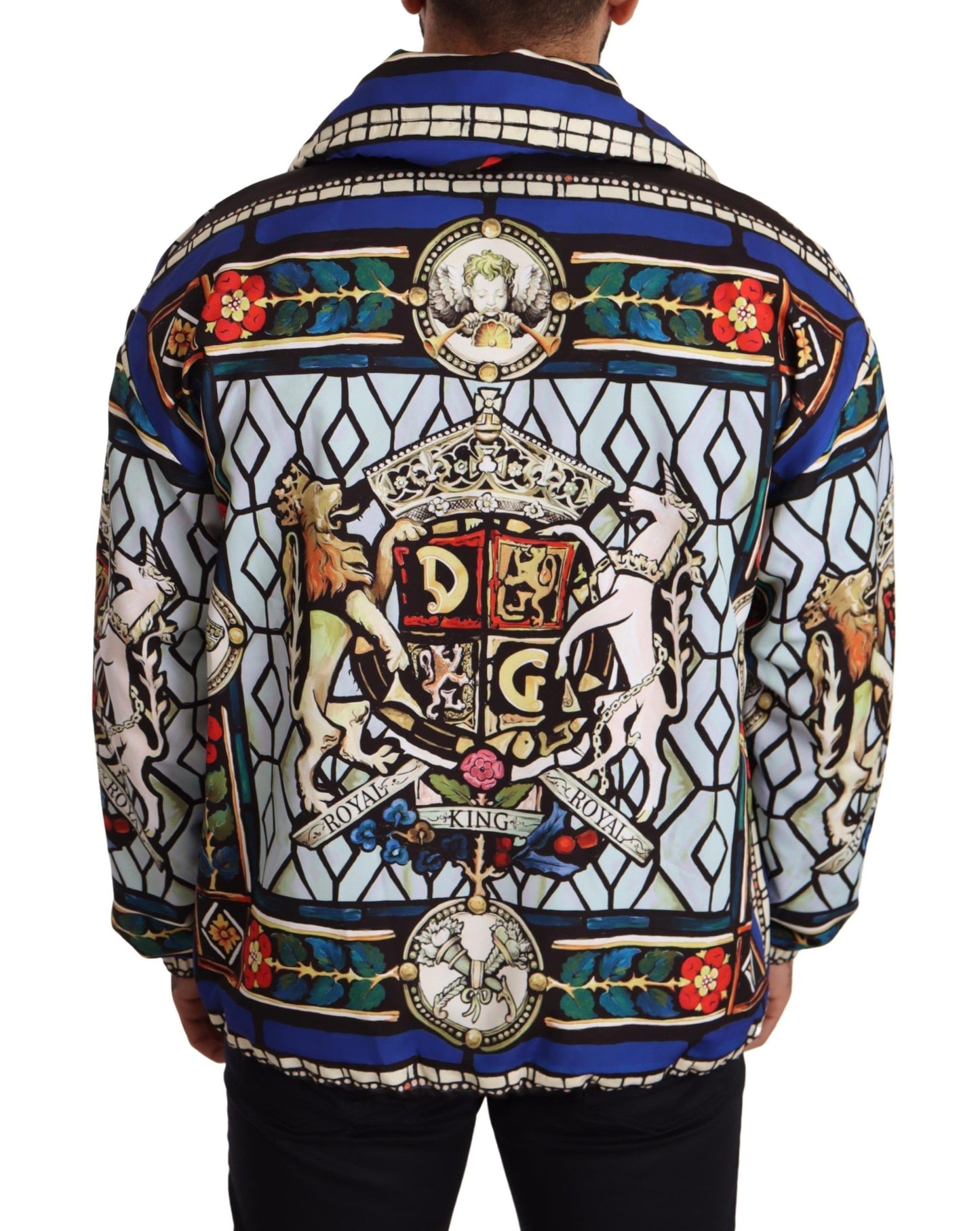 Regal Print Windbreaker Jacket